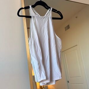 Lululemon White Athletic Tank